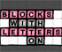 Blocks With Letters